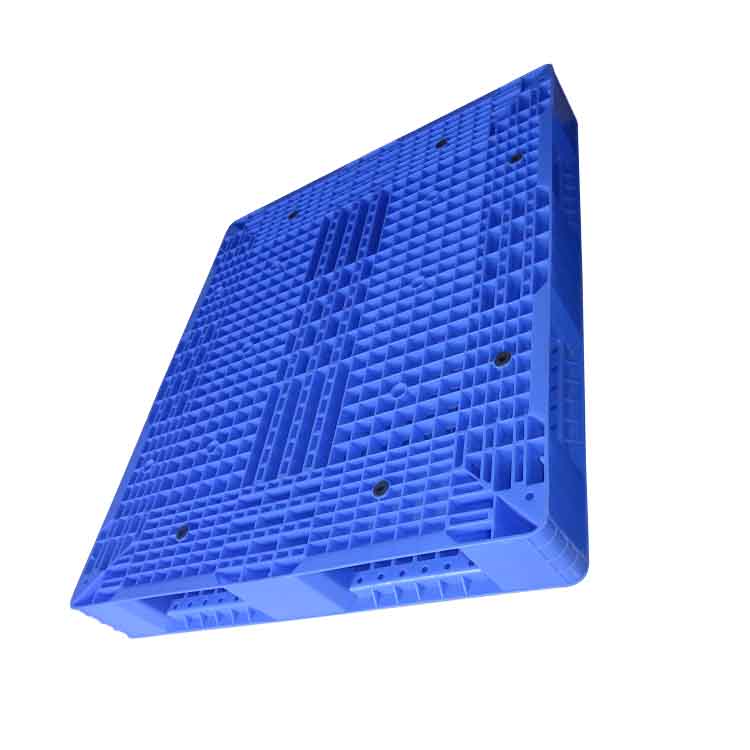 Blue HDPE 1200 x 1000 No.38#Double faced Plastic Pallet
